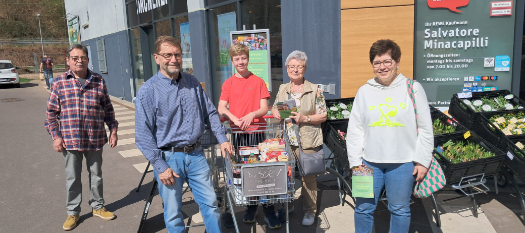Spendenaktion 'kaufe 2 - spende1'