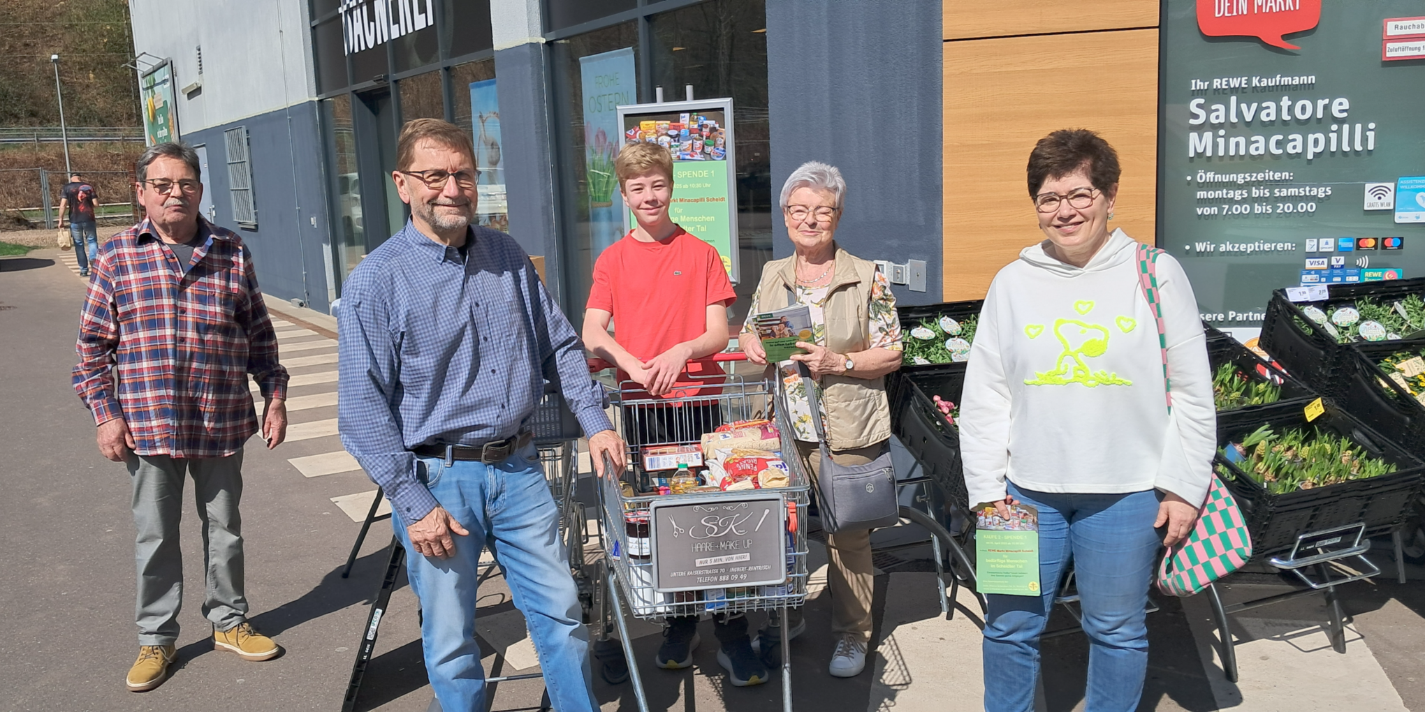 Spendenaktion 'kaufe 2 - spende1'
