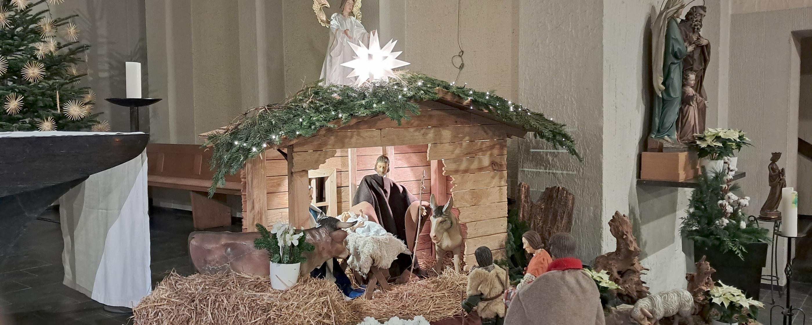 Krippe Hl. Familie 2025
