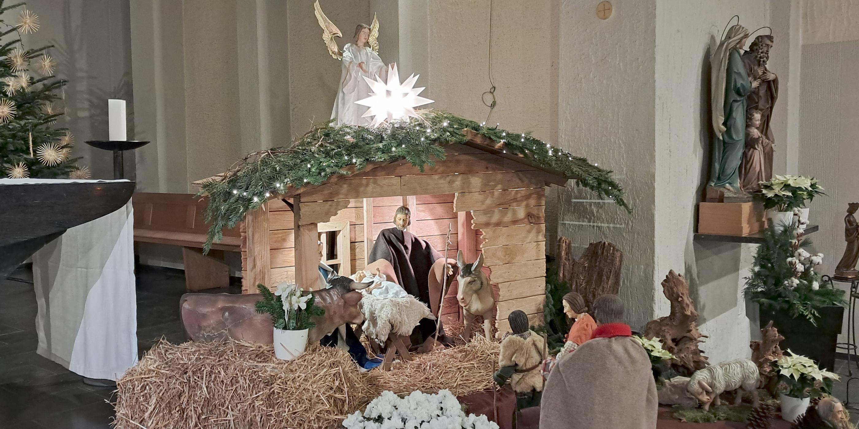 Krippe Hl. Familie 2025
