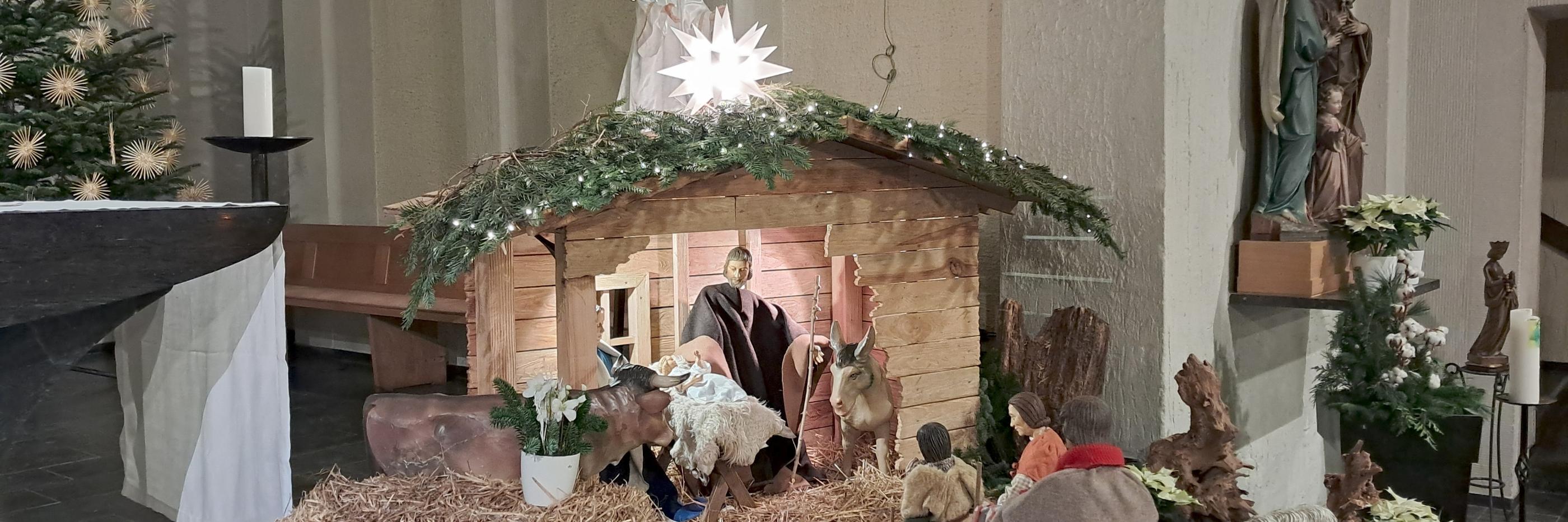 Krippe Hl. Familie 2025