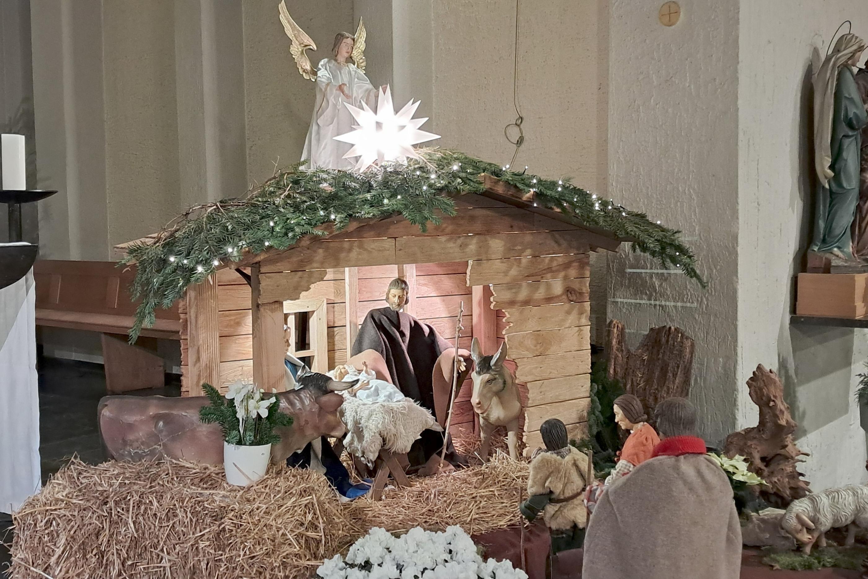 Krippe Hl. Familie 2025