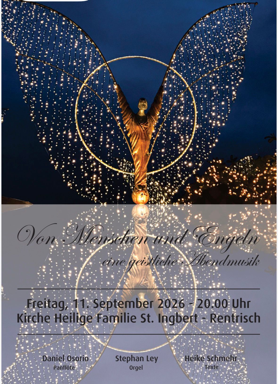 Plakat zum Konzert