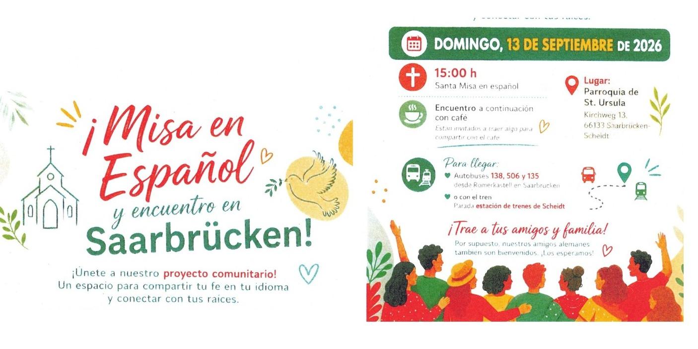 Einladung zur spanischen Messe