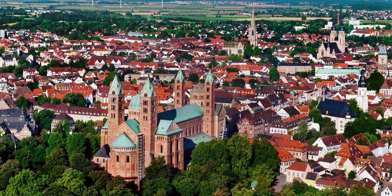 Stadtansicht Speyer mit Dom