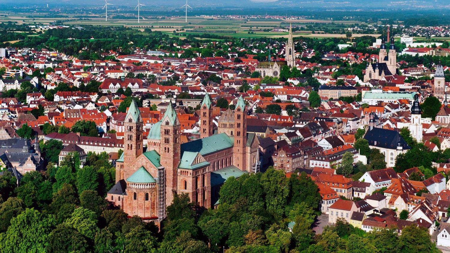 Stadtansicht Speyer mit Dom
